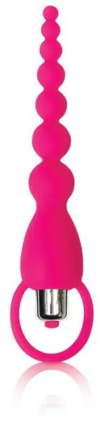 Adam Eve Anal Booty Bliss Vibrating Beads Pink