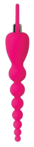 Adam Eve Anal Booty Bliss Vibrating Beads Pink
