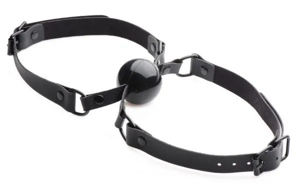 Anal Master Series Doppleganger Silicone Double Mouth Gag Black