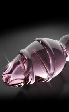 Pipedream Anal Icicles No 27 Pink Glass Butt Plug Pipedream Anal Icicles No 27 Pink Glass Butt Plug