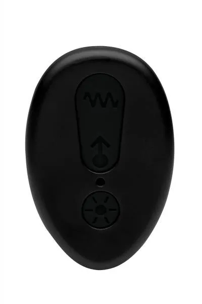 Under Control Anal Plug With Remote Control Black Under Control Male Sex Toys