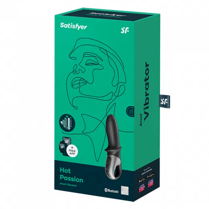 Anal Satisfyer Hot Passion Black