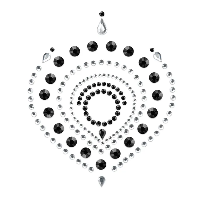 Bijoux Indiscrets Anal Bijoux Indiscrets Flamboyant Rhinestone Body Jewellery BlackSilver