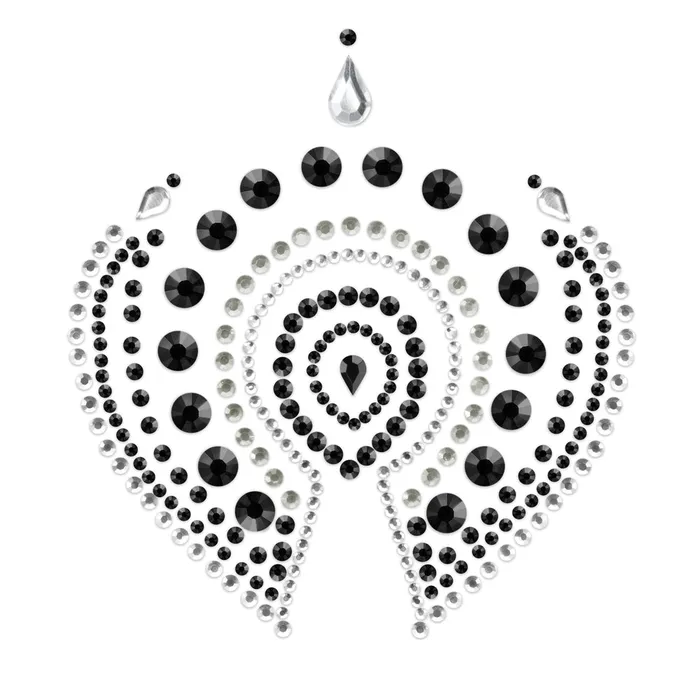 Bijoux Indiscrets Anal Bijoux Indiscrets Flamboyant Rhinestone Body Jewellery BlackSilver