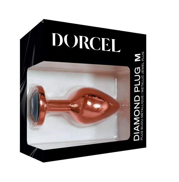 Diamond Plug Rose Gold Medium Dorcel Anal