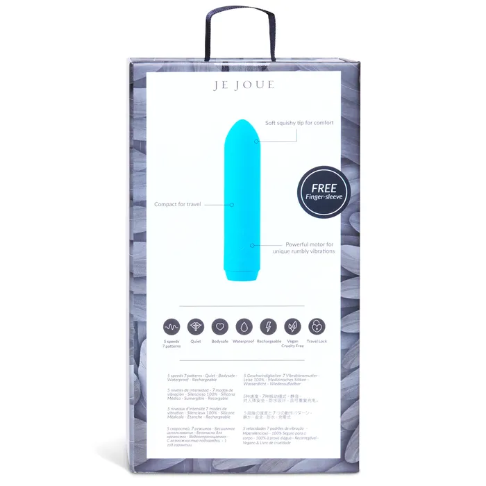 Je Joue Classic Rechargeable Bullet Vibrator Purple Je Joue Vibrators
