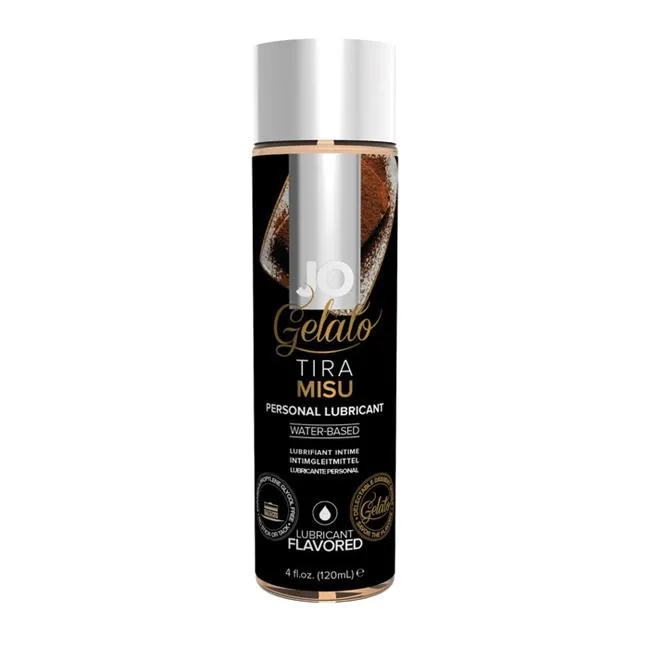 JO Lubricants Vibrators JO Gelato Lube Tiramisu 4oz