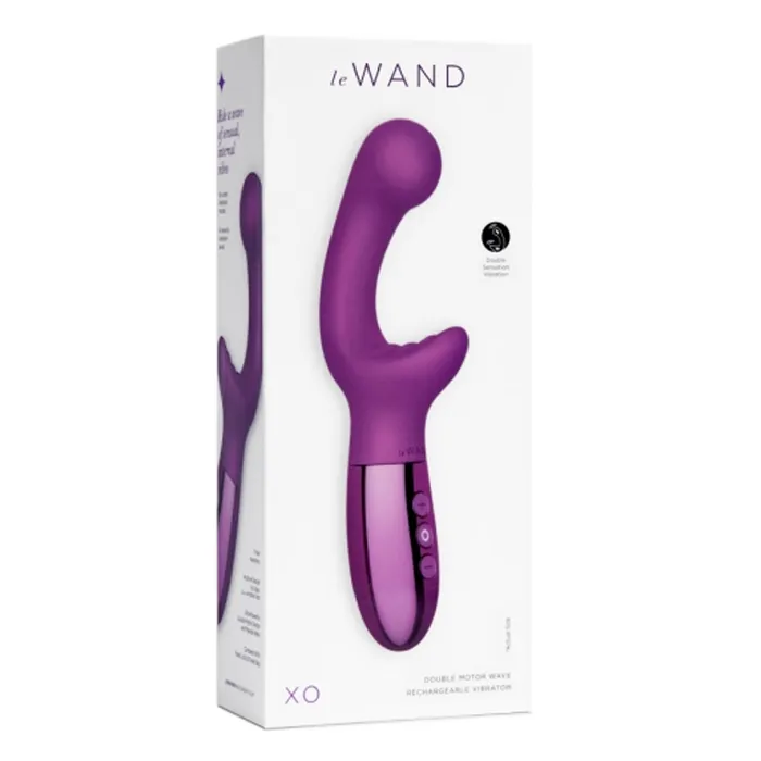 LE Wand Anal XO Dark Cherry