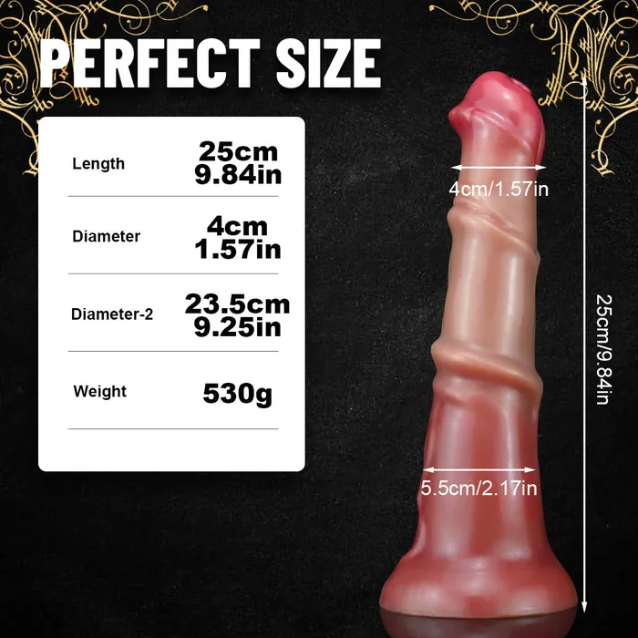 Male Sex Toys 10 Inch Horse Soft Penis Adult Sex Toy 