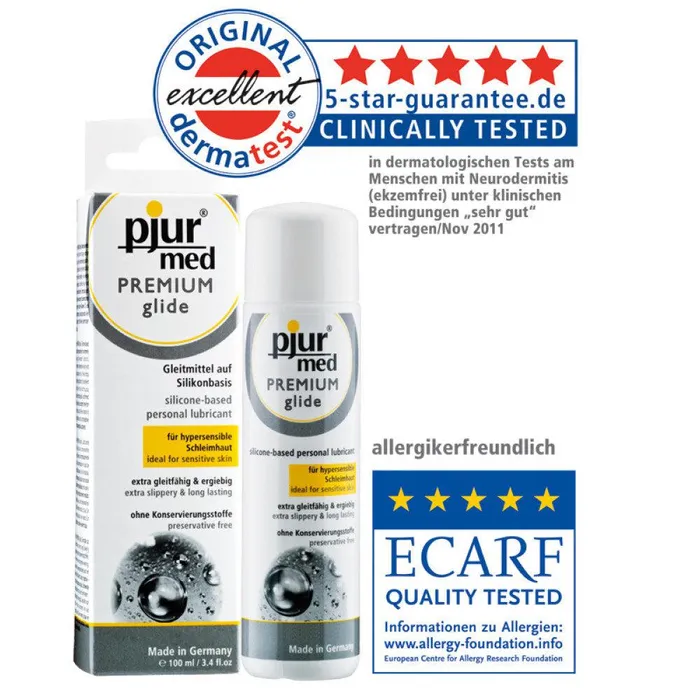 Pjur Med Premium Glide 100 ml silicone based lubricant Pjur Lubricants Pjur Med Premium Glide 100 ml silicone based lubricant Pjur Lubricants