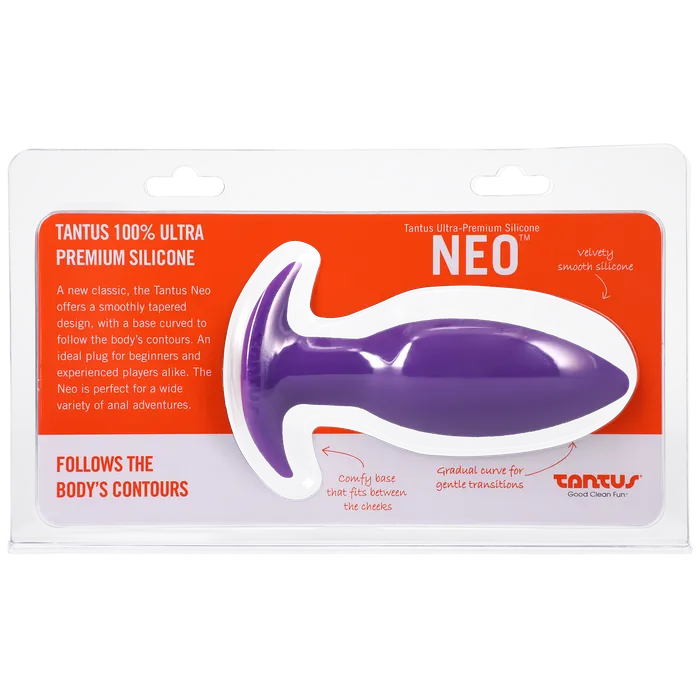 Tantus Anal Tantus Silicone Neo Silicone Butt Plug Purple