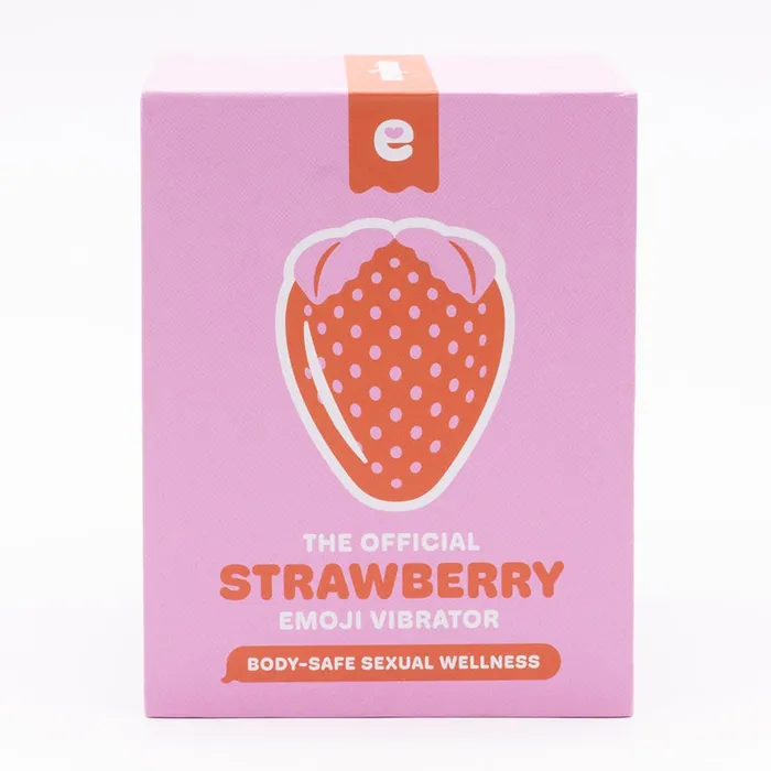 Vibrators Emojibator Strawberry Emojibator