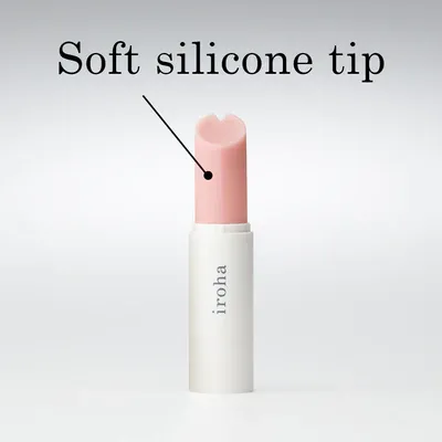 Vibrators stick light pink white Iroha