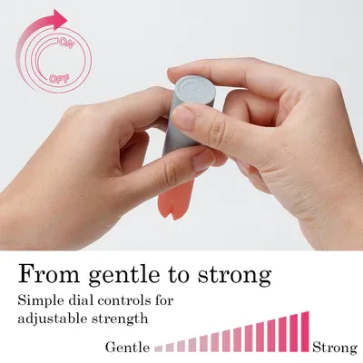 Vibrators stick light pink white Iroha