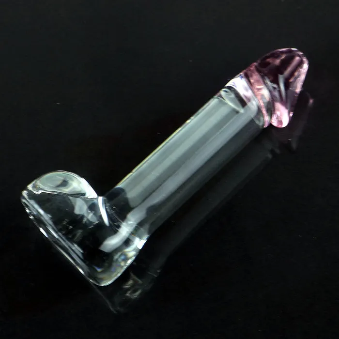 15cm Crystal Glass Realistic Dildo Anal Plug 4 Editions SexyPlay Anal