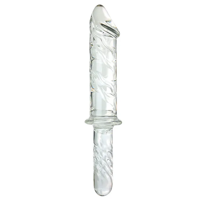 29cm Large Glass Realistic Dildo Anal Plug Thruster Clear SexyPlay Anal