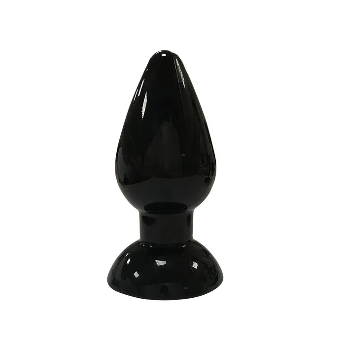 Anal DY DY Wearable Anal Plug Black Silicone Butt Plug Available in SML Sizes