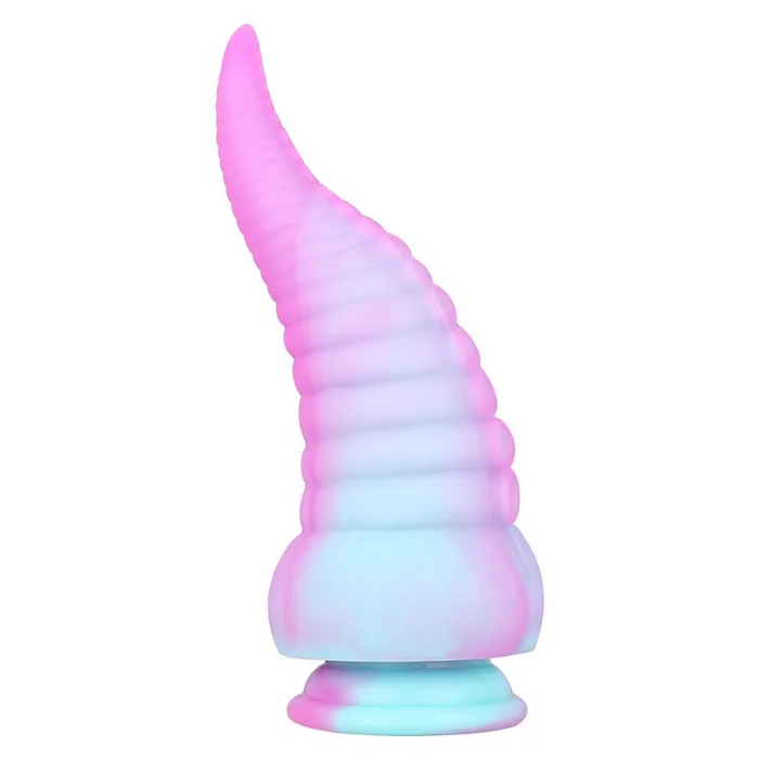 Anal MD MD 886 inch Octopus Tentacles Silicone Fantasy Dildo Anal Plug PurpleBlue