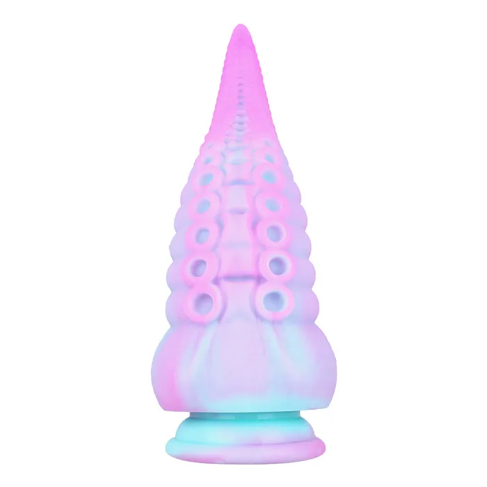 Anal MD MD 886 inch Octopus Tentacles Silicone Fantasy Dildo Anal Plug PurpleBlue