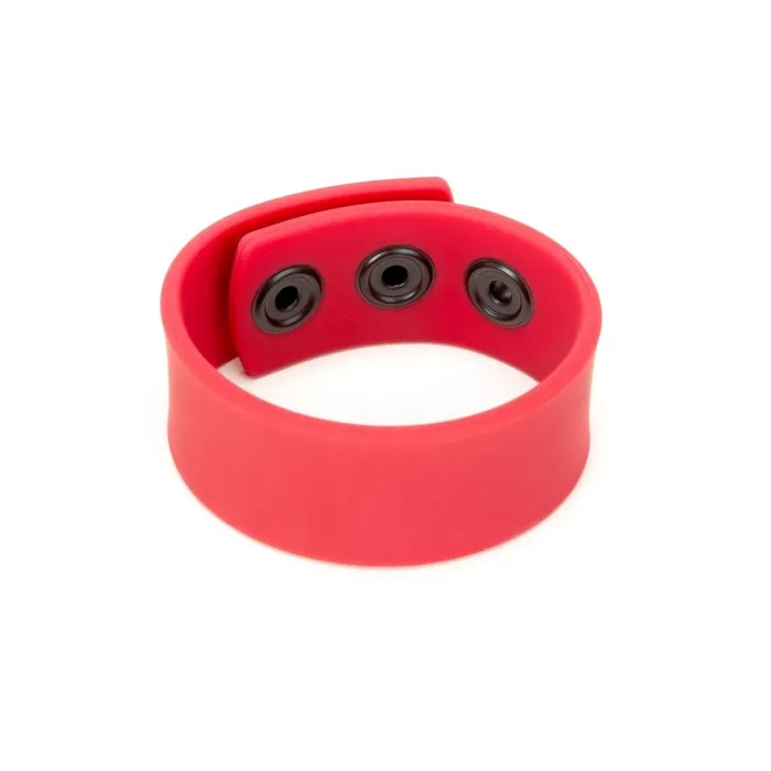 Anal Prowler Red Silicone Adjustable Cock Strap Red Prowler