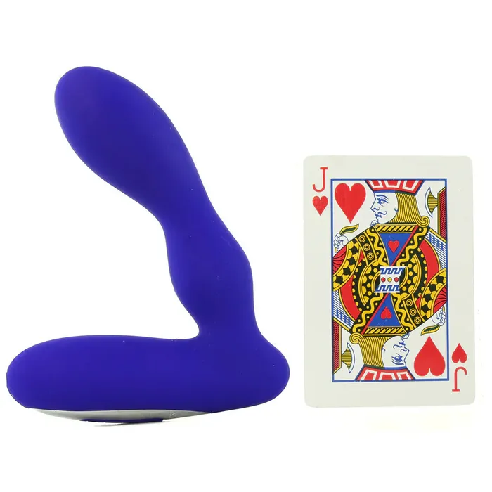 Anal sextoysvancouver Silicone Wireless Pleasure Probe in Blue