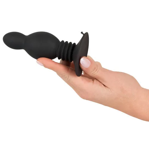 Black Velvets Anal Bouncing Plug12 cm