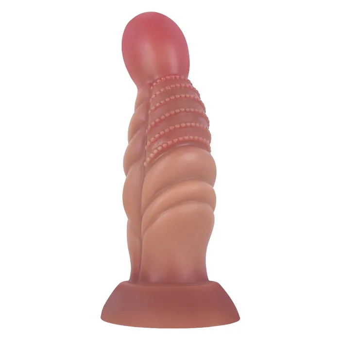 MD Anal MD 866 Grenade Fantasy Realistic Dildo Anal Plug Light Brown