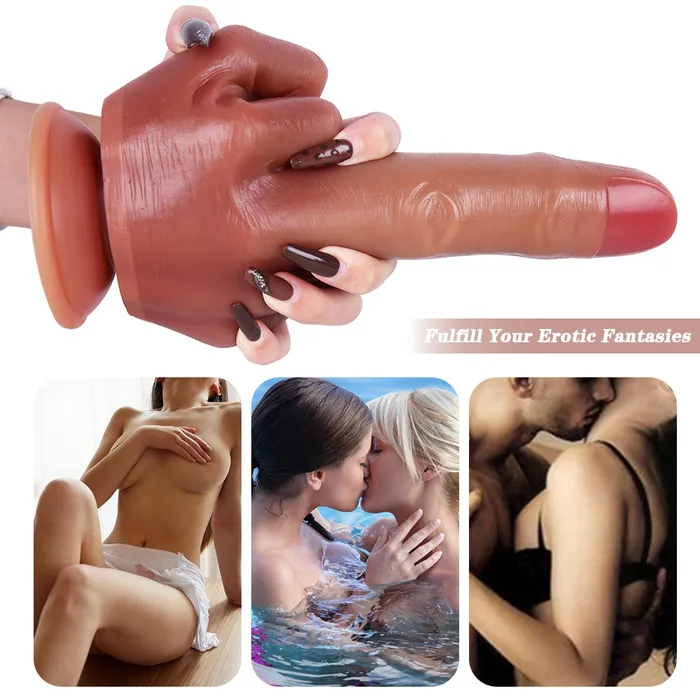 MD Huge Finger Play Realistic Dildo Anal Plug MD Anal