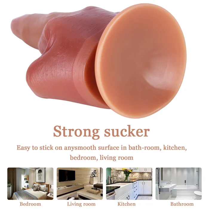 MD Huge Finger Play Realistic Dildo Anal Plug MD Anal